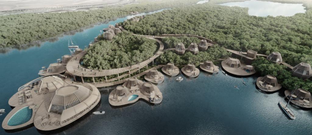 New luxury hotel and large-scale tourism projects in the UAE