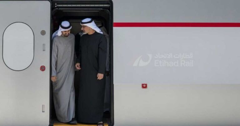 انطلاق أول قطار ركاب بين أبوظبي والفجيرة في 30 يونيو.. وولي عهد أبوظبي يدشّن المحطة الرئيسية
