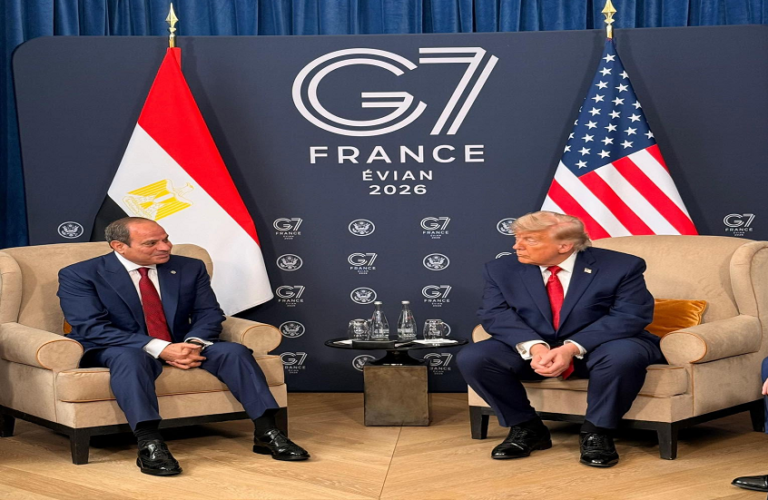 السيسي لترامب: القضية الفلسطينية جوهر السلام الدائم في الشرق الأوسط